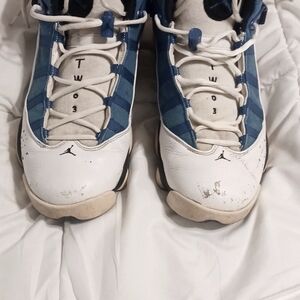 Jordan 6 blue and white